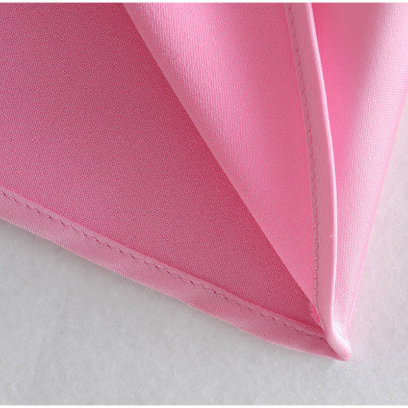 Pink Camis Satin Long Dress