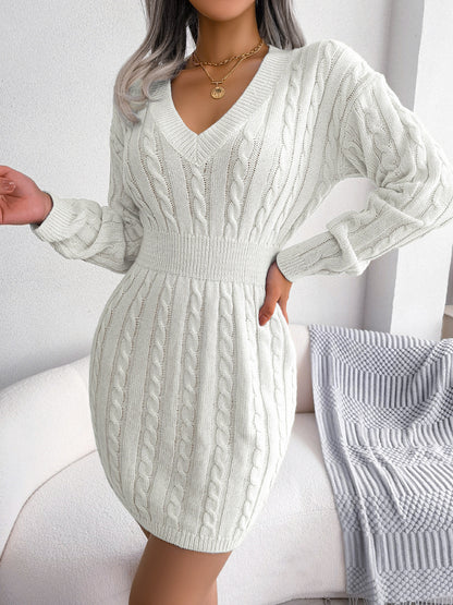 Sleeve Knit Dress