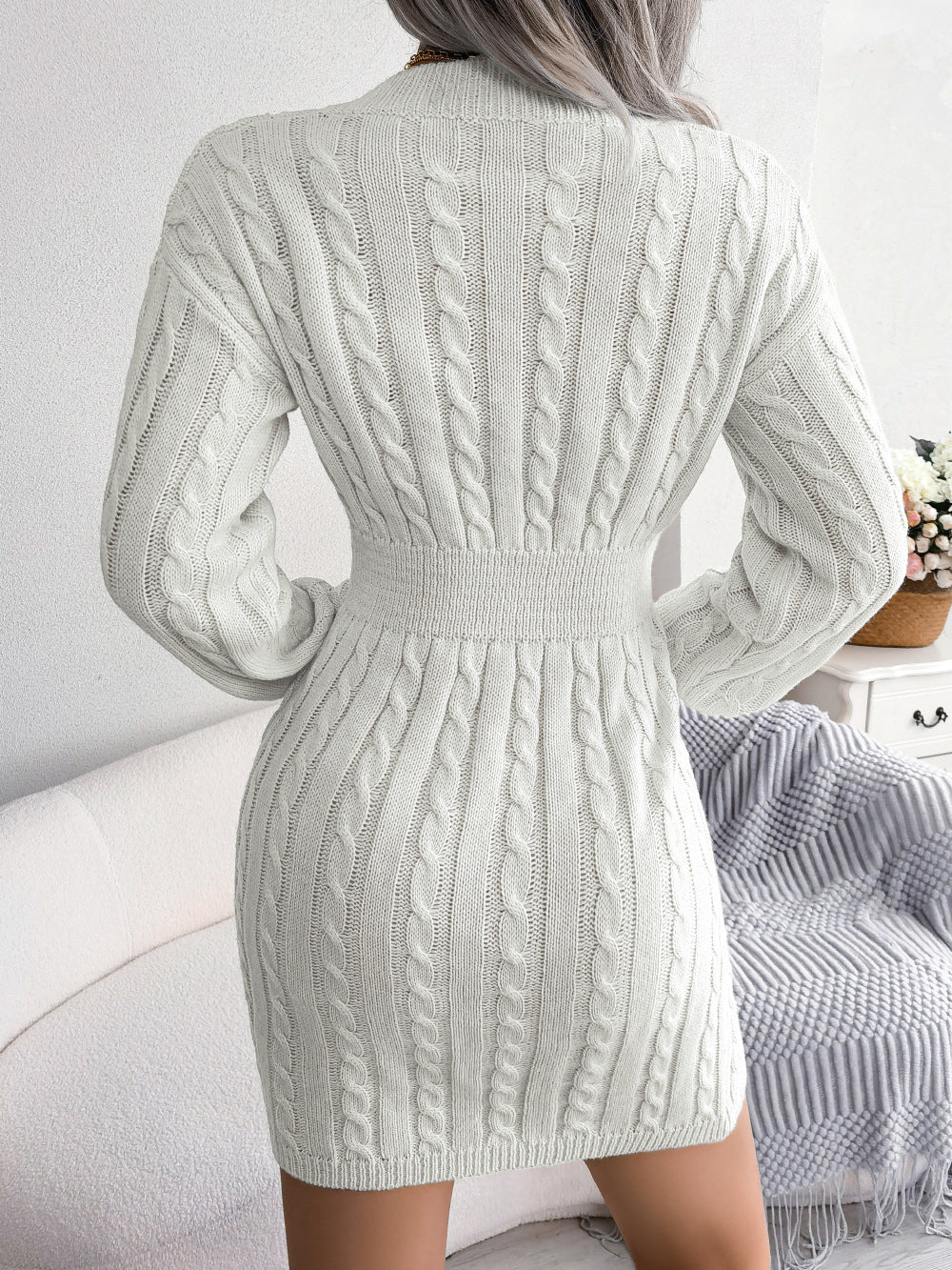 Sleeve Knit Dress