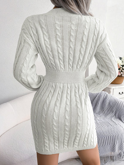Sleeve Knit Dress