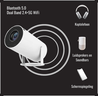 Draagbare projector/beamer 4K
