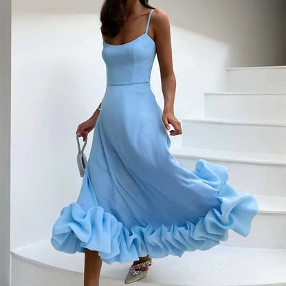 Flower Swing Three-dimensional Flower A- Line Skirt